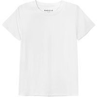 Premium Baumwoll-T-Shirt mit Rundhalsausschnitt