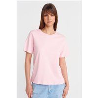 Klassisches Baumwoll-T-Shirt mit Rundhalsausschnitt