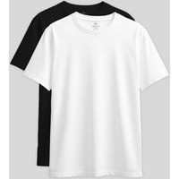 Klassisches Baumwoll-Mix T-Shirt
