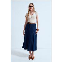 Slim-Fit Henley-T-Shirt mit U-Ausschnitt
