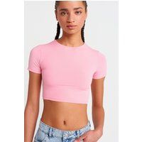 Elastisches Eng Anliegendes Crop-Top