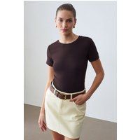 Klassisches Slim-Fit Modal-Shirt