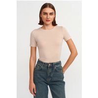 Schmal geschnittenes Jersey-T-Shirt