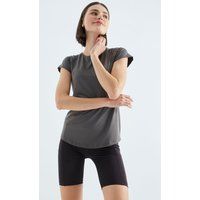 Sportliches T-Shirt mit Rundhalsausschnitt