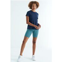 Entspanntes Sport-T-Shirt mit Rundhalsausschnitt