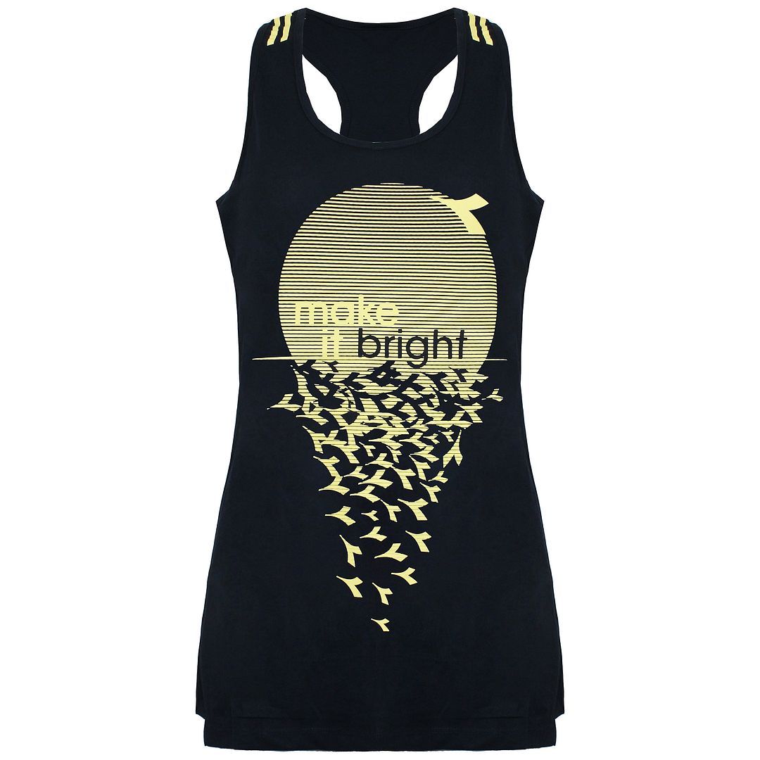 Funktions-Tanktop mit Racerback-Grafik