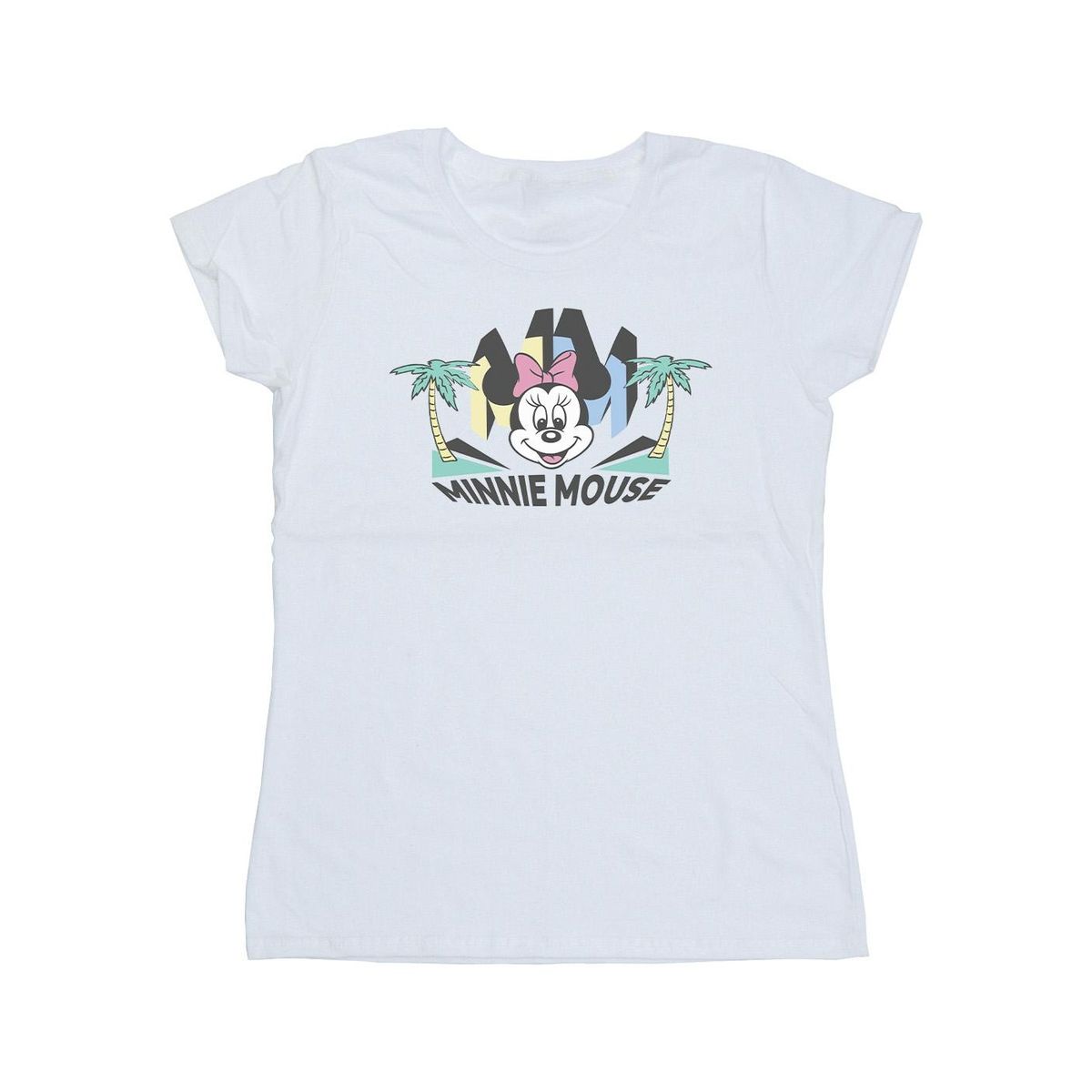 Tropisches Minnie Maus Grafik-T-Shirt