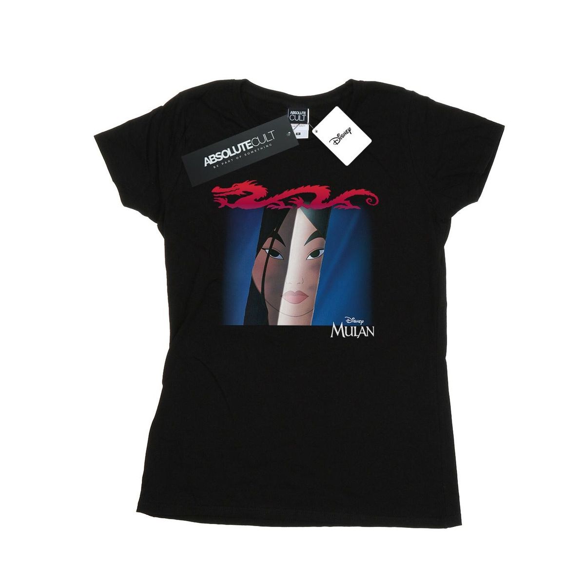 T-Shirt mit Mulan Grafikprint