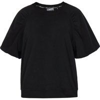 Kurzarm-Sweatshirt mit Puffärmeln