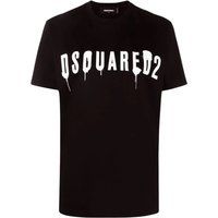 T-Shirt mit Logo im Spray-Look