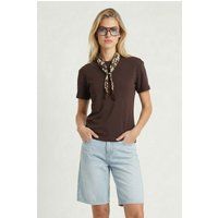 Klassisches Rundhals-T-Shirt aus Jersey