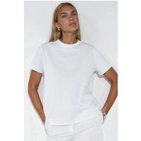 Klassisches T-Shirt mit Rundhalsausschnitt