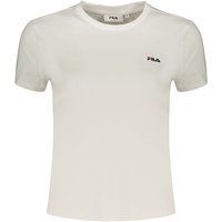 Schmal geschnittenes Baumwoll-T-Shirt mit Logo