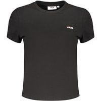 Klassisches Besticktes Schmal Geschnittenes T-Shirt