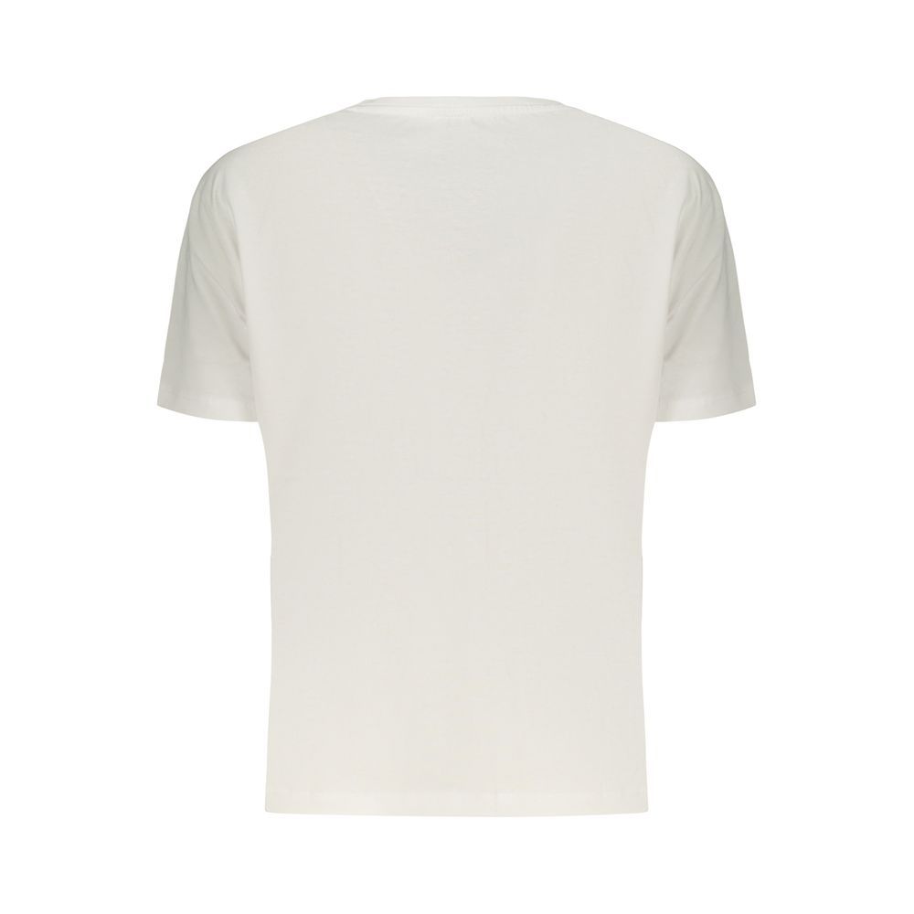 Minimalistisches Baumwoll-T-Shirt mit Logo
