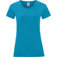 Weiches Baumwoll-T-Shirt mit Rundhals