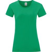 Kurzärmeliges Slim-Fit Baumwoll-T-Shirt
