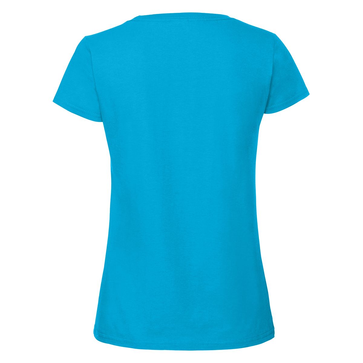 Tailliertes Premium-T-Shirt mit Rundhalsausschnitt