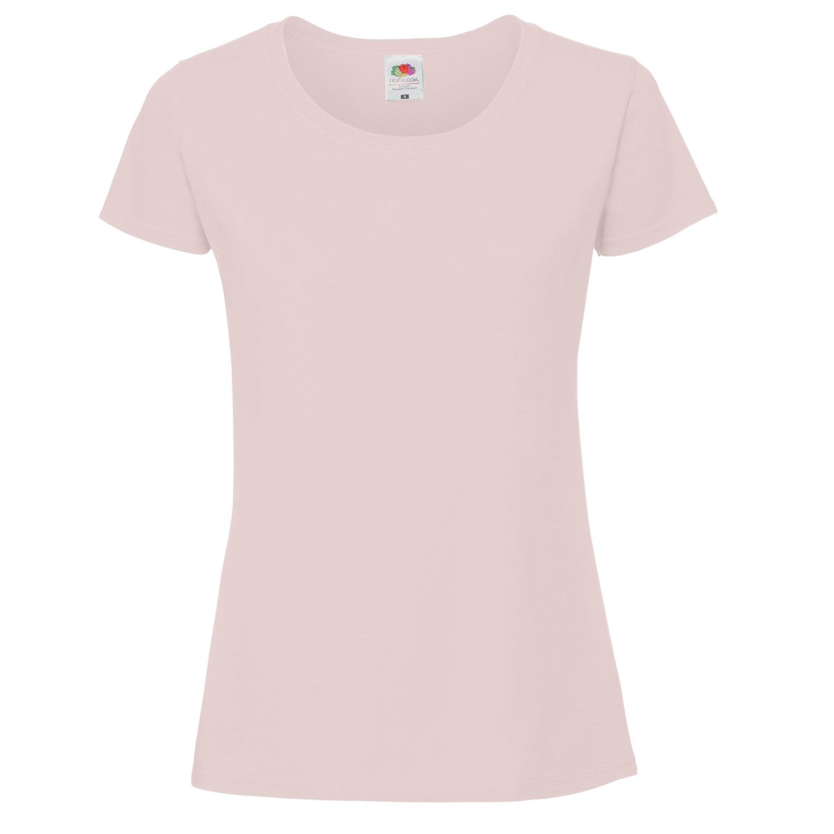 Premium Baumwoll-Shirt mit Rundhalsausschnitt