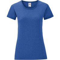 Tailliertes Baumwoll-T-Shirt mit Rundhalsausschnitt