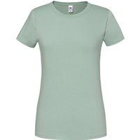 Premium Baumwoll-T-Shirt mit Rundhalsausschnitt