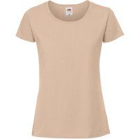 Premium Baumwoll-T-Shirt mit Rundhalsausschnitt