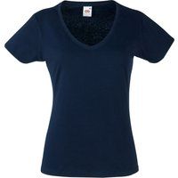 Klassisches T-Shirt mit V-Ausschnitt