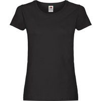 Klassisches Baumwoll-Shirt mit Rundhalsausschnitt