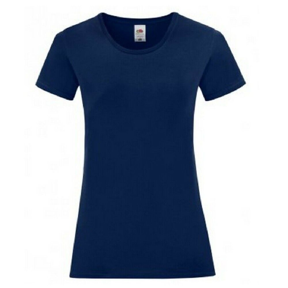 Klassisches Baumwoll-T-Shirt mit Rundhalsausschnitt
