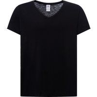 V-Ausschnitt Shirt aus Flammgarn