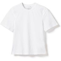 Tailliertes Rundhals-T-Shirt
