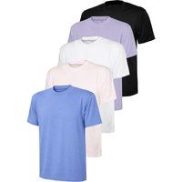 Baumwoll-T-Shirts mit Rundhalsausschnitt