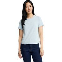 Baumwoll-T-Shirt mit geradem Schnitt