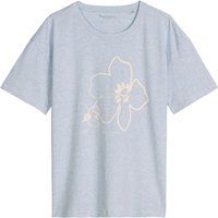 T-Shirt aus Bio-Baumwolle mit Blumendruck