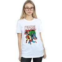 Comic Helden Grafik Boyfriend Shirt
