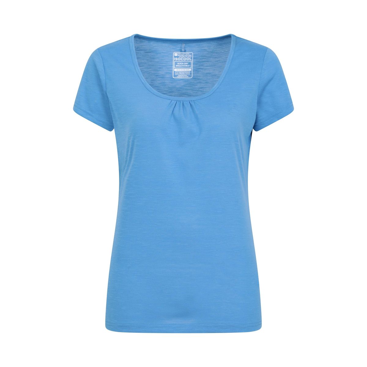 Leichtes Funktionsshirt mit Raffung