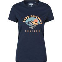 T-Shirt mit Lake-District-Grafik