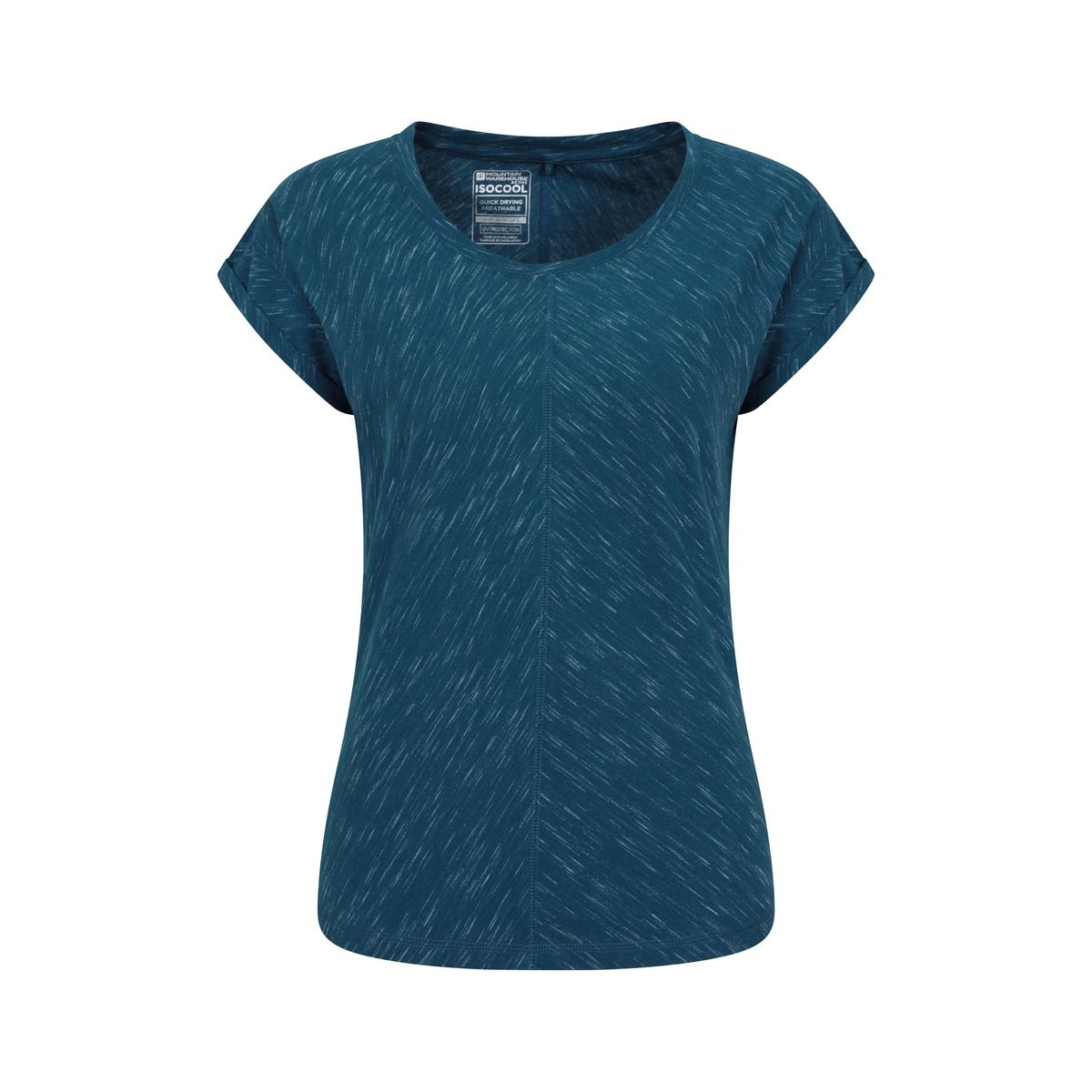Strukturiertes T-Shirt in legerer Passform