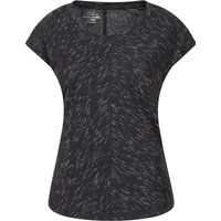 Strukturiertes Lässiges Baumwoll-T-Shirt