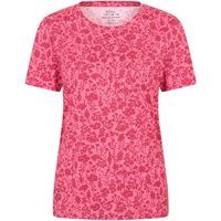 T-Shirt mit Blumenmuster aus Bio-Baumwolle