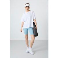 Lockeres Baumwoll-Modal Oversized-Shirt
