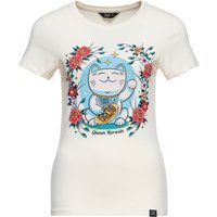 T-Shirt mit Lucky Cat Grafik
