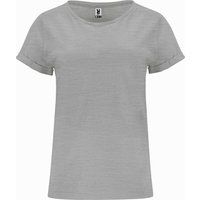Klassisches Baumwollshirt mit Krempelärmeln
