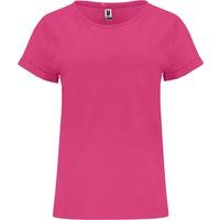 Klassisches Rundhals-T-Shirt mit Rollärmeln