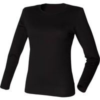 Essentielles Langarmshirt in Slim-Fit