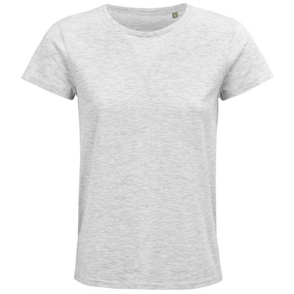 Bio-Baumwoll-T-Shirt mit Rundhalsausschnitt