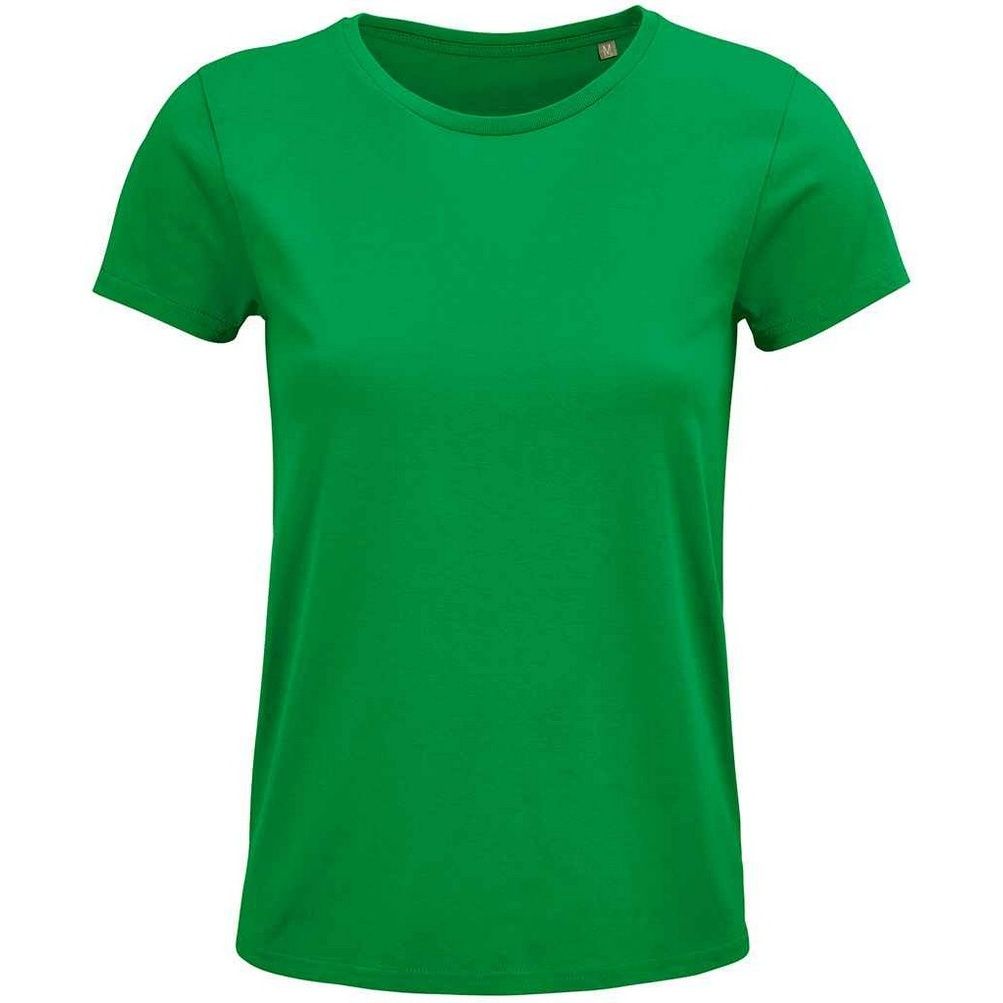 Bio-Baumwoll-T-Shirt mit Rundhalsausschnitt