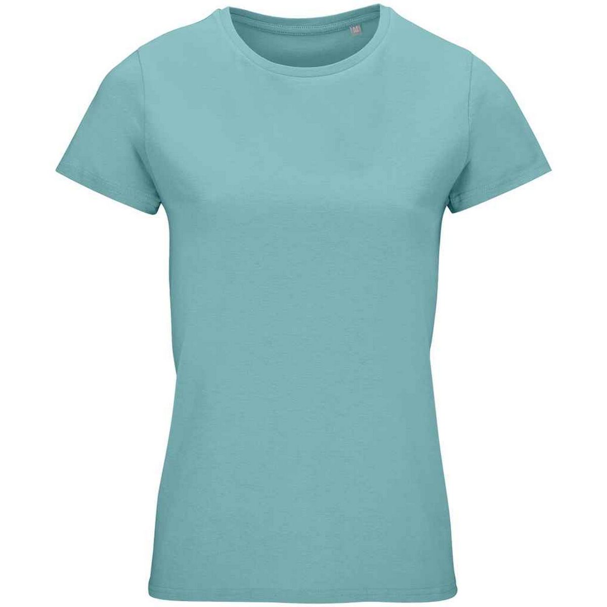 Klassisches Bio-Baumwoll-T-Shirt mit Rundhalsausschnitt