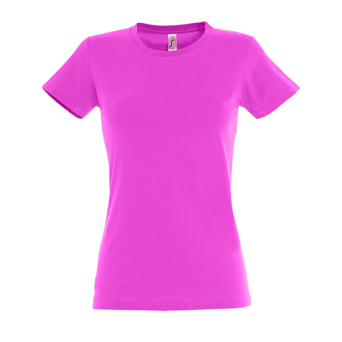 Hochwertiges Baumwoll-T-Shirt mit Rundhalsausschnitt