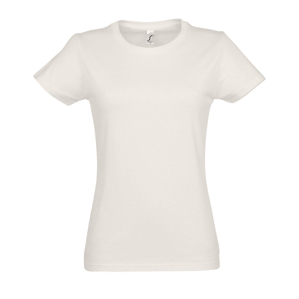 Klassisches Baumwoll-T-Shirt mit Rundhalsausschnitt
